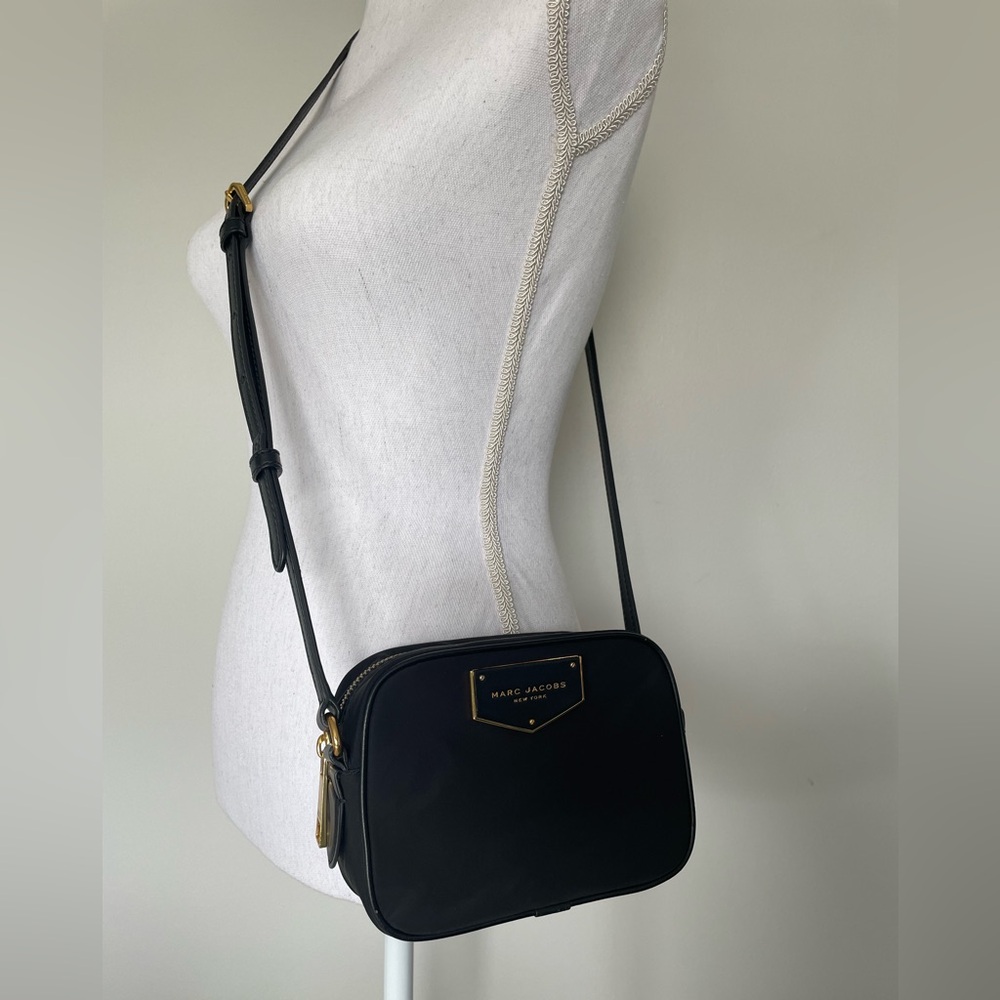 Marc Jacobs Voyager Nylon Crossbody Bag Black